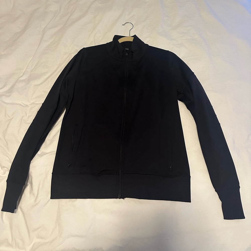 ALO Yoga Contour Jacket - Black, Size Large